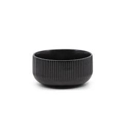 Salt & Pepper Salt & Pepper Brae Stoneware Rice Bowl 12 X 6cm Black