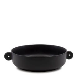 Salt & Pepper Salt & Pepper Osaka Double Handle Bowl 20cm Black