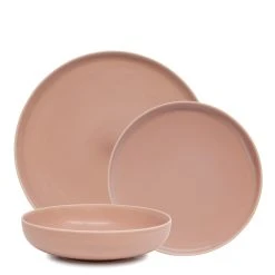 Salt & Pepper Salt & Pepper Hue 12 Piece Dinner Set Blush