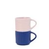 Salt & Pepper Salt & Pepper Oleta 2 Piece Ribb Mug Set 300ml