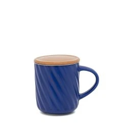Salt & Pepper Salt & Pepper Oleta Tea Infuser Mug With Lid 330ml Cobalt