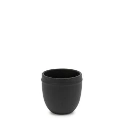 Salt & Pepper Salt & Pepper Plisset Espresso Cup Black 120ml