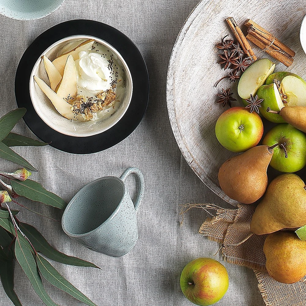 Ecology Speckle Stoneware Mug 380ml Duck Egg - Image 2