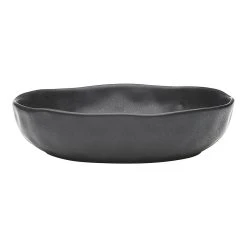 Ecology Speckle Stoneware Dinner Bowl 22cm Ebony