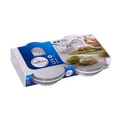 Duralex Lys Set Of 4 Stackable Bowls 6cm