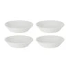 Royal Doulton 1815 Pure Set Of 4 Pasta Bowls 23cm White