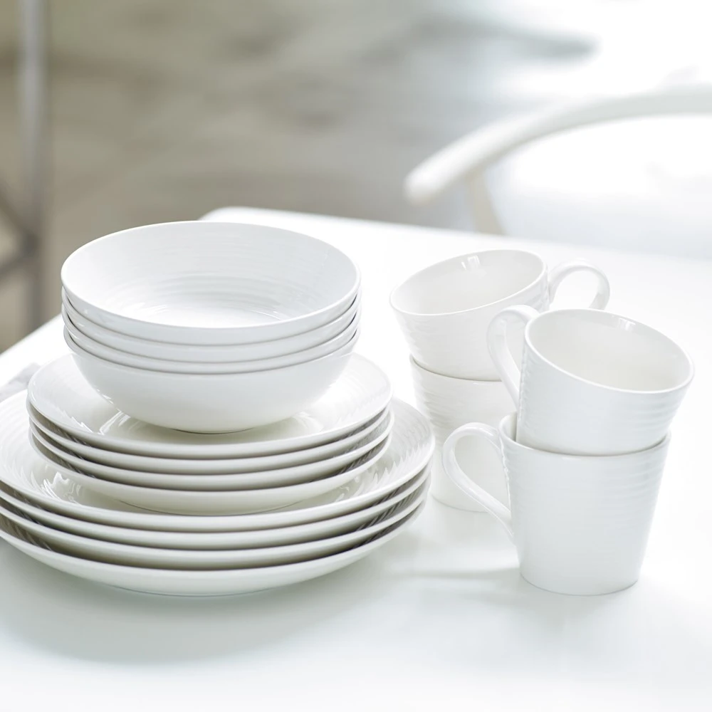 Gordon Ramsay Maze Cereal Bowl 18cm White - Image 4