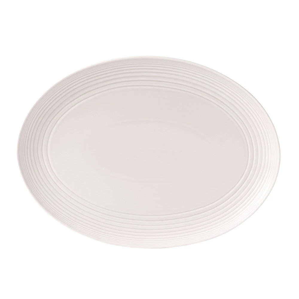 Gordon Ramsay Maze Oval Platter 43cm White