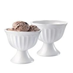 Ambrosia Zest 12cm Ice Cream Bowl Set Of 2