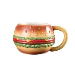 Ambrosia Novelty Burger Mug 450ml Multicolour