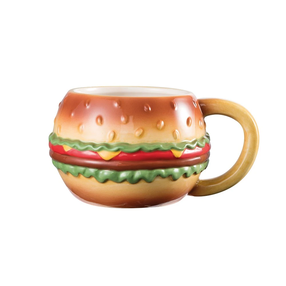 Ambrosia Novelty Burger Mug 450ml Multicolour