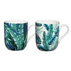 Ambrosia Duo New Bone China Mug 335ml Set Of 2 Palm
