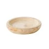 Ambrosia Rustic Paulownia Wood Serving Bowl 25cm