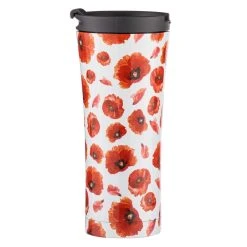 Ashdene Red Poppies Travel Mug 500ml