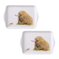 Ashdene Bush Buddies Echidna Set Of 2 Scatter Trays