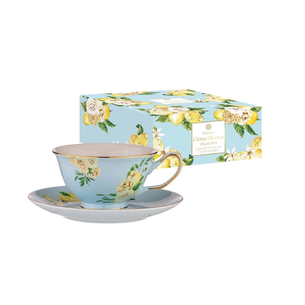 Ashdene Citrus Blooms Cup & Saucer 225ml - Image 2