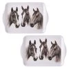 Ashdene Trio Set Of 2 Scatter Trays Grey