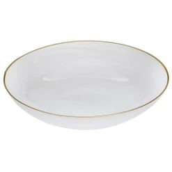 Tempa Ismay Serving Bowl White