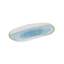 Tempa Ismay Small Oblong Platter Blue
