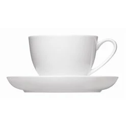 Alex Liddy Aquis 220ml Coupe Teacup & Saucer