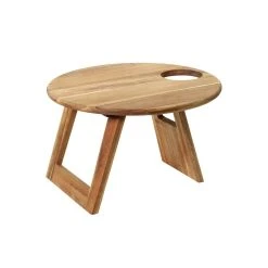 Alex Liddy Acacia Round Picnic Table 40cm