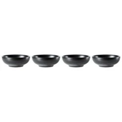 Alex Liddy Share Stoneware Sauce Dish 8cm Set Of 4 Black