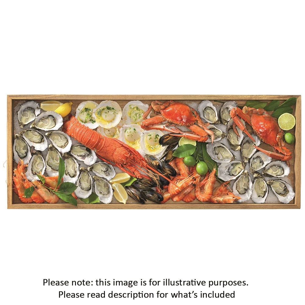 Alex Liddy Acacia Rectangular Serving Tray 90 X 35cm - Image 4