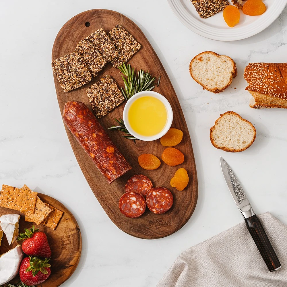 Alex Liddy Acacia Solid Serving Board 42 X 20cm - Image 2