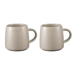 Alex Liddy Speckle Set Of 2 Mugs 390ml Brown