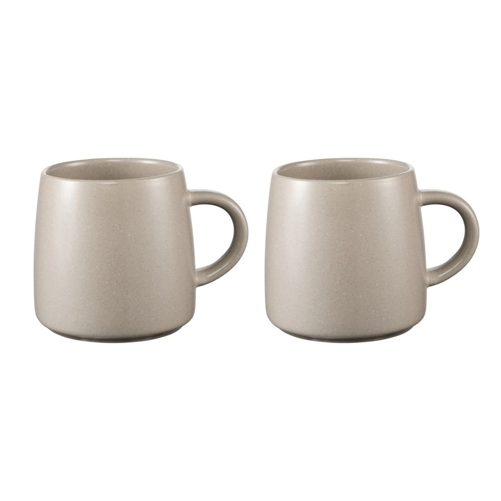 Alex Liddy Speckle Set Of 2 Mugs 390ml Brown