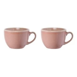 Alex Liddy Tilly Set Of 2 Mugs 550ml Pink