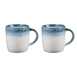 Alex Liddy Portland Set Of 2 Mugs 380ml Blue