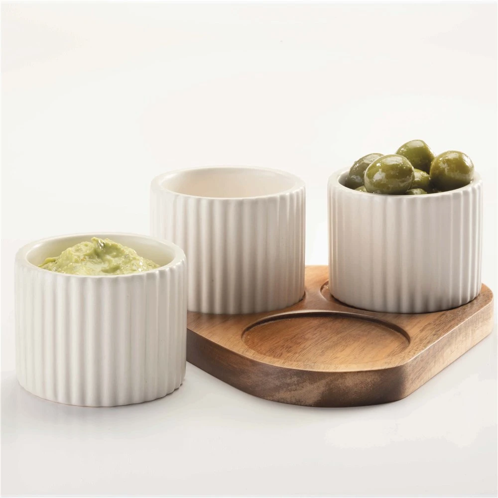 Alex Liddy Harley II Condiment Serving Tray White - Image 2