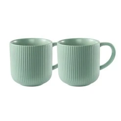 Alex Liddy Harley II Set Of 2 Mug 380ml Sage