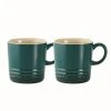 Baccarat Le Connoisseur Set Of 2 Espresso Cups 90ml Teal