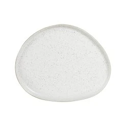 Robert Gordon Table Of Plenty Round Platter White Speckle