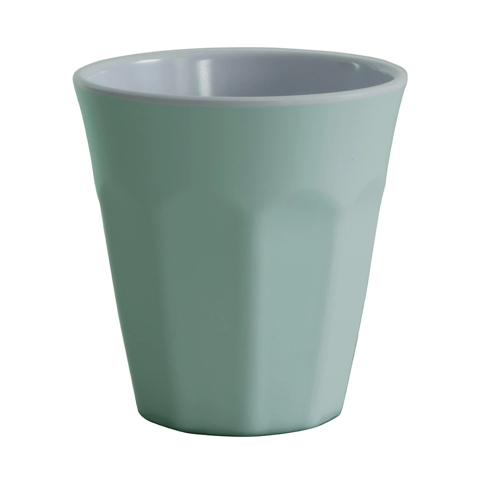 Serroni Café Melamine Single Tone Cup 260ml Duck Egg Blue