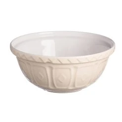 Mason Cash Colour Mix Earthenware Mixing Bowl 29cm/4L Cream White