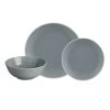 Mason Cash Classic Collection Stoneware 12 Piece Dinner Set Grey
