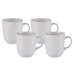 Mason Cash William Mason Set Of 4 Mugs White