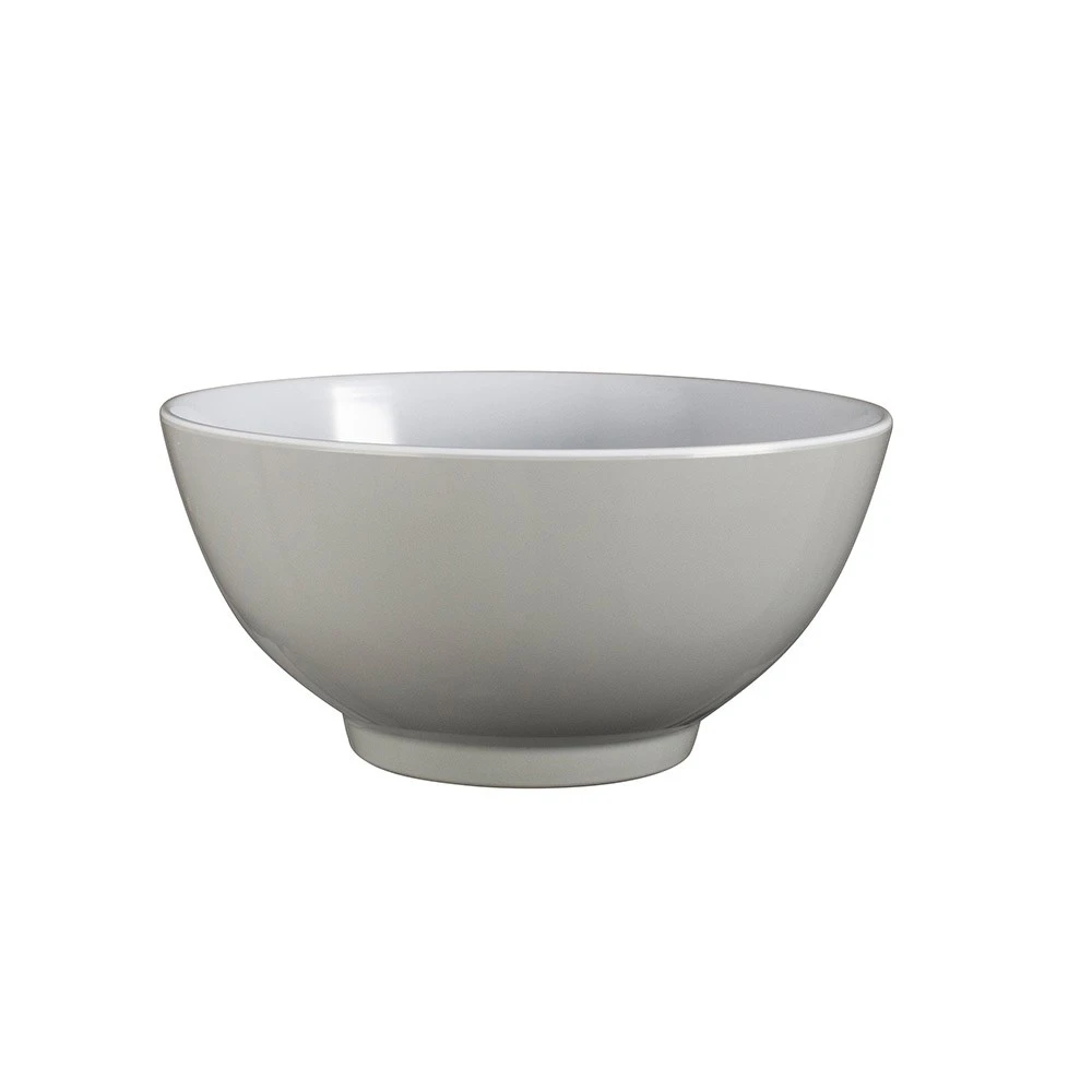 Serroni Two-tone Melamine Bowl 15cm Dusty Grey